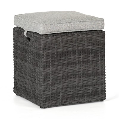 Cube pall konstrotting antracit/ljusgrå dyna