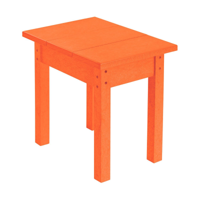 Classic Adirondack sidobord/pall orange