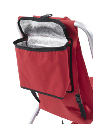 Roxy friluftsstol med kylbag och mobilficka marinblå#2