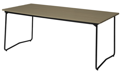 Bord B31 170 ljusgrön lackad ek/svart - Grythyttan#3