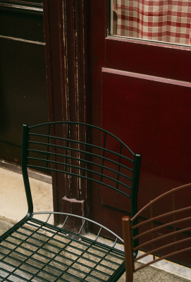 High Tech stol kastanj - Grythyttan#3