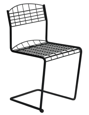 High Tech stol svart - Grythyttan