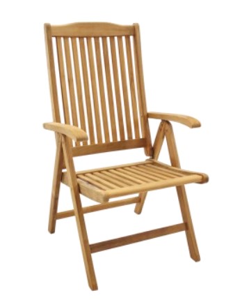 Helsinki positionsstol teak