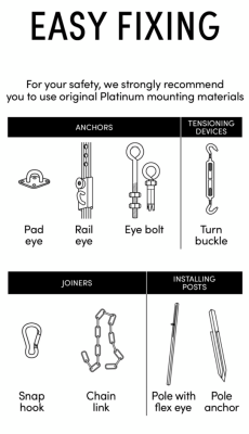 Coolfit segelduk triangel 500x500x500 cm greige#8