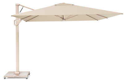 Beaufort premium 320x320 cm parasoll champagne/sandstone