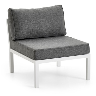 Weldon mittdel vit/grå allvädersdyna#1