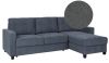 Elle bäddsoffa med divan H Crush 302/04 dark grey