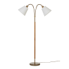 Tullgarn golvlampa G759 oxid/ek + Lupin skärm beige