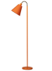 Haga golvlampa + Lilja skärm orange