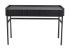 Halifax skrivbord 120 svart ek/svart metall