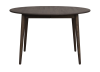 Tyler matbord runt 120/165 cm brun ek