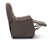 Oslo fåtölj med motorrecliner tyg Austin 3 ljusbrun#3