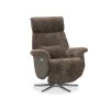 Lissabon fåtölj flip-up motorrecliner fårskinn sahara#1