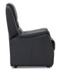 Oslo fåtölj med motorrecliner läder/PU svart#2