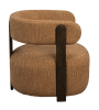 Jenison loungestol bärnsten tyg/brun ek#7