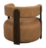 Jenison loungestol bärnsten tyg/brun ek#8