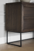 Everett sideboard 160 brun ek/svart#3