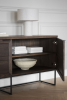 Everett sideboard 160 brun ek/svart#5