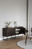Everett sideboard 160 brun ek/svart#6