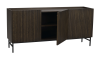 Halifax sideboard 160 brun ek/svart metall#11