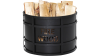 Ask vedkorg "Fire wood" svart metall#2