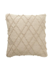 Alma kuddfodral 50x50 cm beige