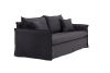 Nova soffa 3-sits svart#3