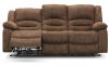 Cinema soffa 3-sits manuell recliner (VFF recliner+mittdel+HFF recliner) microtyg 370 brun#3