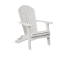 Adirondack däckstol hopfällbar natural finish seashell