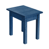 Classic Adirondack sidobord/pall navy blue
