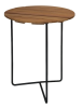 Bord 6B 60 obehandlad teak/svart - Grythyttan