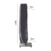 Parasollskydd till sidoarmsparasoll 7970 H250x55/60 cm - AEROCOVER